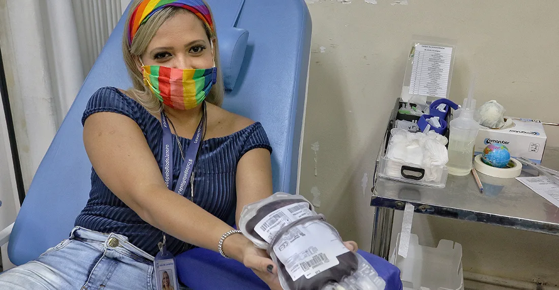 Governo do Rio prorroga campanha de doação de sangue LGBTI até o dia 31