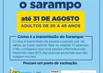 VACINE-SE CONTRA O SARAMPO!!
