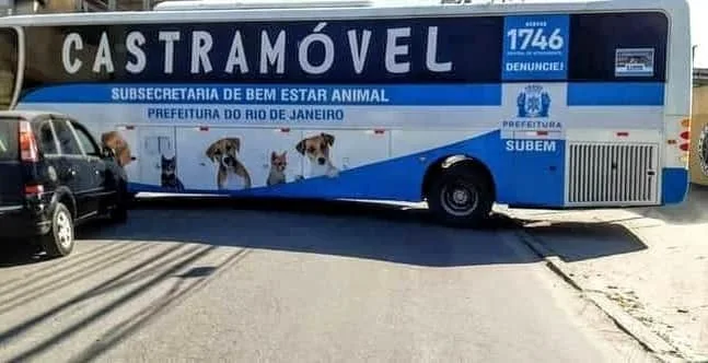 O Castramóvel Da Prefeitura Chega na zona oeste