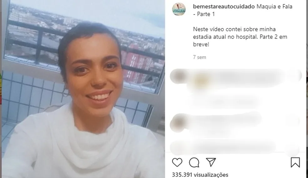 Jovem que ficou conhecida após virar meme morre em hospital de Curitiba