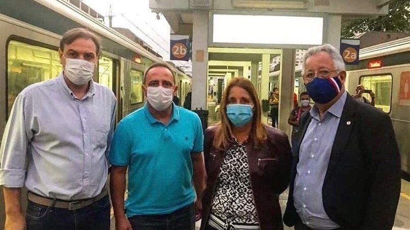 COMISSÃO DE TRANSPORTES VISTORIA RAMAL DE SANTA CRUZ