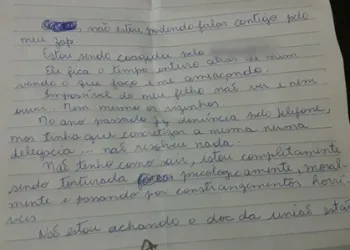 Bilhete ajuda mulher a ser resgatada de cárcere privado Na Zona Oeste do Rio após 8 anos: ‘Não tenho como sair’
