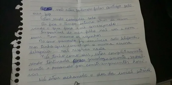 Bilhete ajuda mulher a ser resgatada de cárcere privado Na Zona Oeste do Rio após 8 anos: ‘Não tenho como sair’
