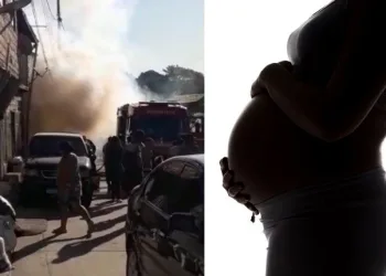 Tragédia em MG: grávida de 8 meses se joga do segundo andar para fugir de incêndio em prédio
