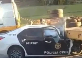 Policial Civil morre em acidente com viatura  no Rio!! ( video)
