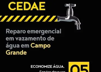 ATENÇÃO!! CAMPO GRANDE SEM ÁGUA NESSA QUARTA