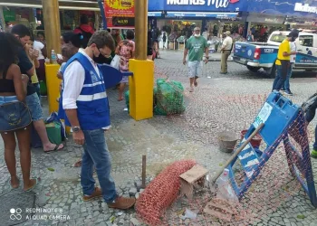 OBRAS NO CALÇADÃO DE CAMPO GRANDE!! ( FOTOS)