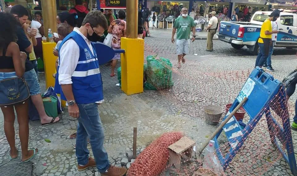 OBRAS NO CALÇADÃO DE CAMPO GRANDE!! ( FOTOS)