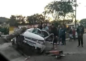 GRAVE ACIDENTE EM CAMPO GRANDE ( FOTOS)