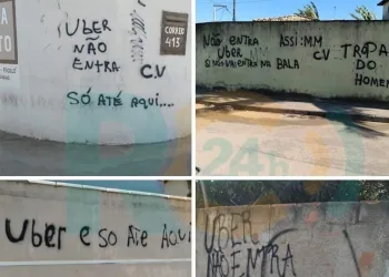 TRÁFICO PROÍBE ENTRADA DE MOTORISTAS DE APLICATIVO EM COMUNIDADES  DA REGIÃO DOS LAGOS