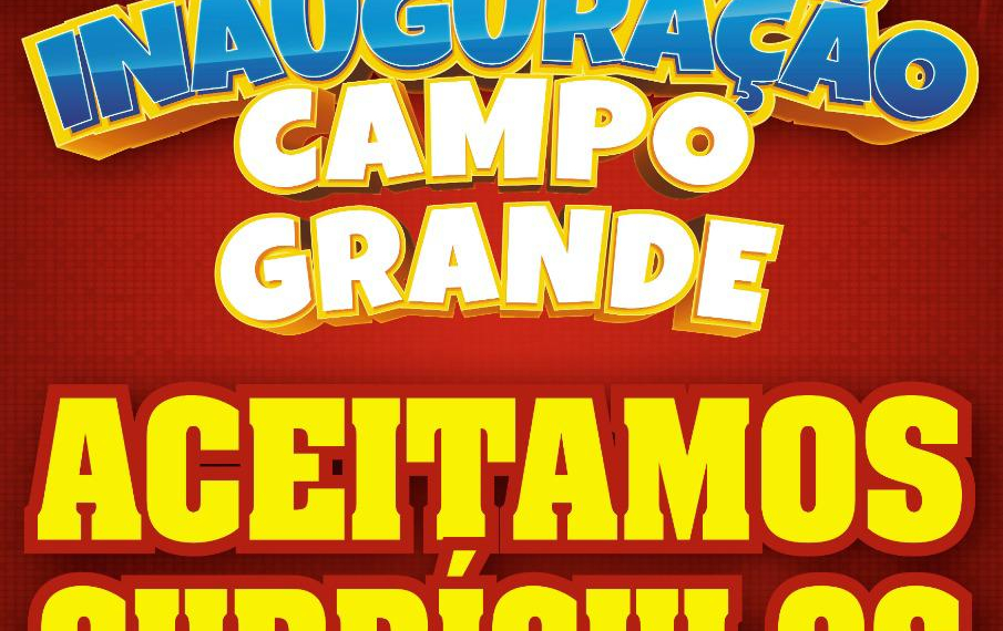 Supermercados Rio Sul!! 100 vagas de emprego em Campo Grande!! Salários a partir de R$1.235,00!! Vários cargos