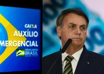 Bolsonaro faz alerta sobre auxilio emergencial