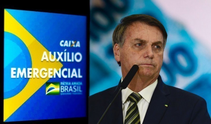 Bolsonaro faz alerta sobre auxilio emergencial