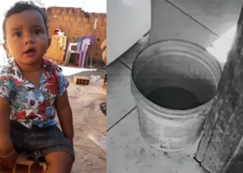 Bebê de 1 ano morre afogado em balde quando mãe limpava a casa