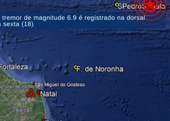 Urgente!! Terremoto atinge o Atlântico próximo a Fernando de Noronha