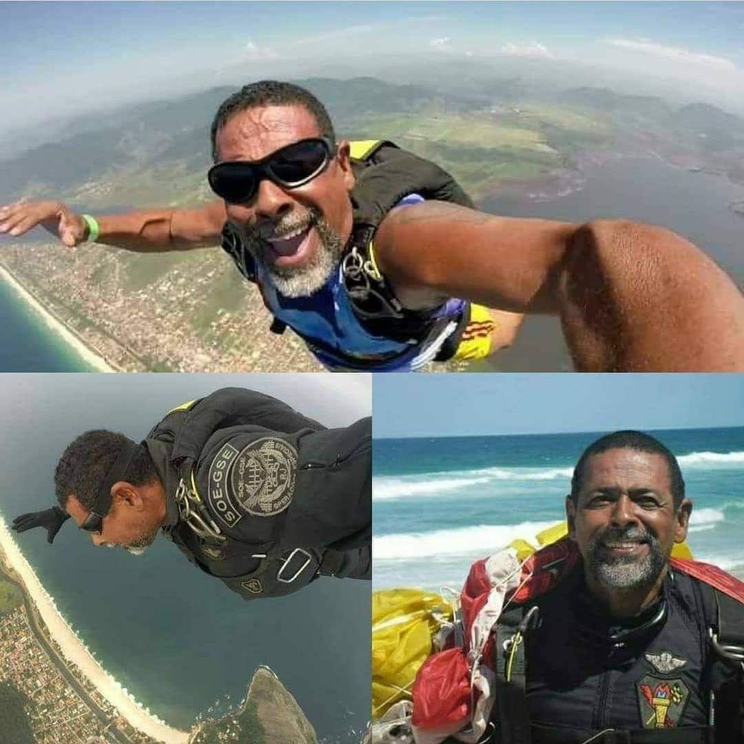 PARAQUEDISTA MORRE AO SALTAR DE PARAQUEDAS NA ZONA OESTE ( VIDEO FORTE)