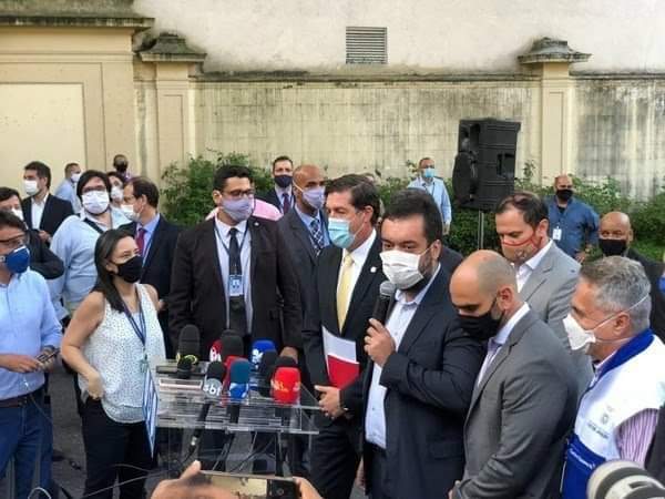 URGENTE GOVERNADOR DO RIO ANUNCIA TESTAGEM EM MASSA NO RIO E DESCARTA LOCKDOWN