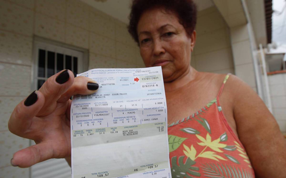 Consumidores afetados pelo desabastecimento de água terão desconto nas próximas contas