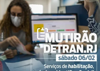 Detran.RJ disponibiliza 7.050 vagas em novo mutirão neste sábado: atendimento será em 37 postos