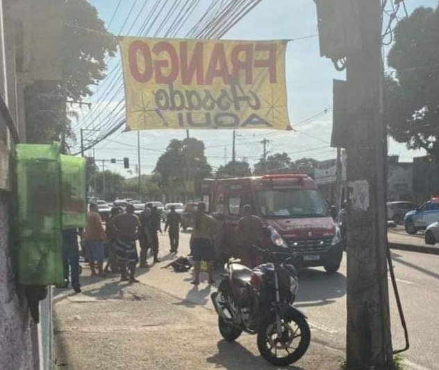 URGENTE!! MOTORISTA DA UBER BALEADO AVENIDA SANTA CRUZ