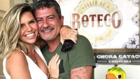 EX MULHER DE TOM VEIGA DIZ QUE ELE SE ACHAVA UM CAIXA ELETRÔNICO.