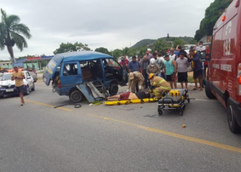 ACIDENTE GRAVE NO RJ!! DUAS PESSOAS FERIDAS (VIDEO)