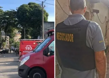 MULHER É FEITA REFÉM E AMEAÇADA COM FACA NO RJ
