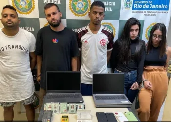 MORADORES DE CAMPO GRANDE SÃO PRESOS SUSPEITOS DE APLICAR GOLPES USANDO APLICATIVOS DE TRANSFERÊNCIA BANCÁRIA