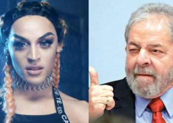 A Cantora Pabllo Vittar diz que espera cantar na posse de Lula em 2022
