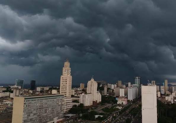 CICLONE EXTRATROPICAL QUE PASSA PELO SUL VAI DERRUBAR TEMPERATURAS DO RIO