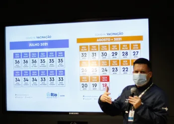 Rio acelera vacinação contra a Covid-19 e toda população estará imunizada até novembro