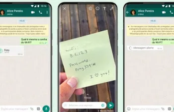 WhatsApp lança função para enviar foto temporária com visualização única