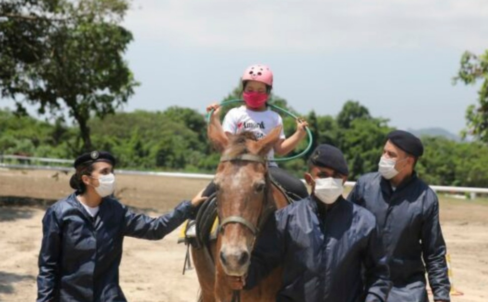 Zona Oeste ganha o II Centro de Equitação Terapêutica da Polícia Militar