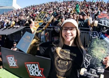 Skate street: Pâmela Rosa é bicampeã mundial em dobradinha brasileira