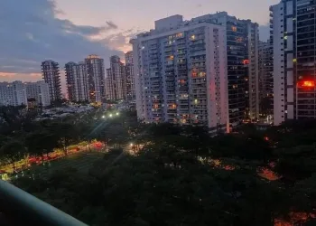 Incêndio atinge apartamento na Zona Oeste ( video)