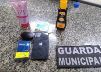 Guardas prendem homem que praticou furto seguindo localização em tempo real