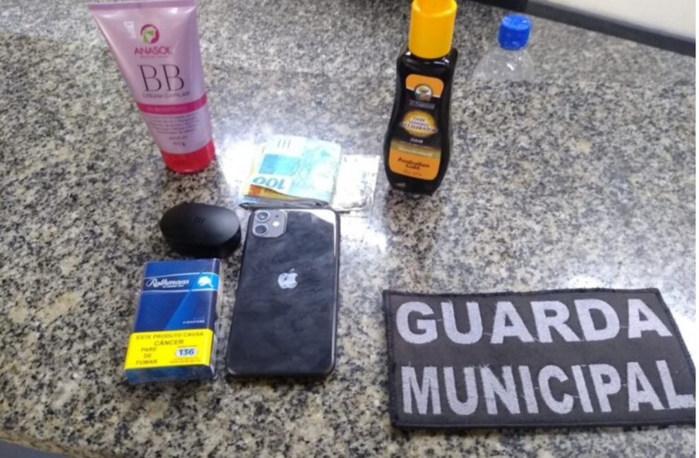 Guardas prendem homem que praticou furto seguindo localização em tempo real