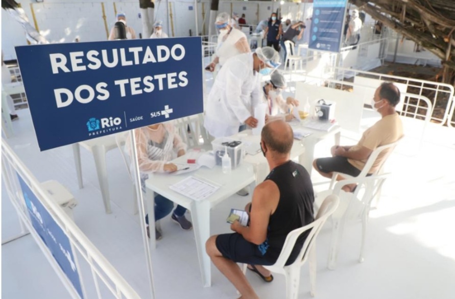 Covid-19: Vacinação segue nesta terça-feira na cidade. Veja onde fazer o teste em caso de sintoma gripal