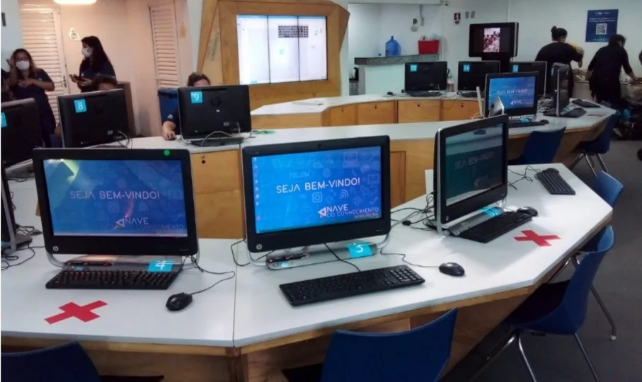 Naves do Conhecimento oferecem mais de seis mil vagas em cursos gratuitos na área de tecnologia