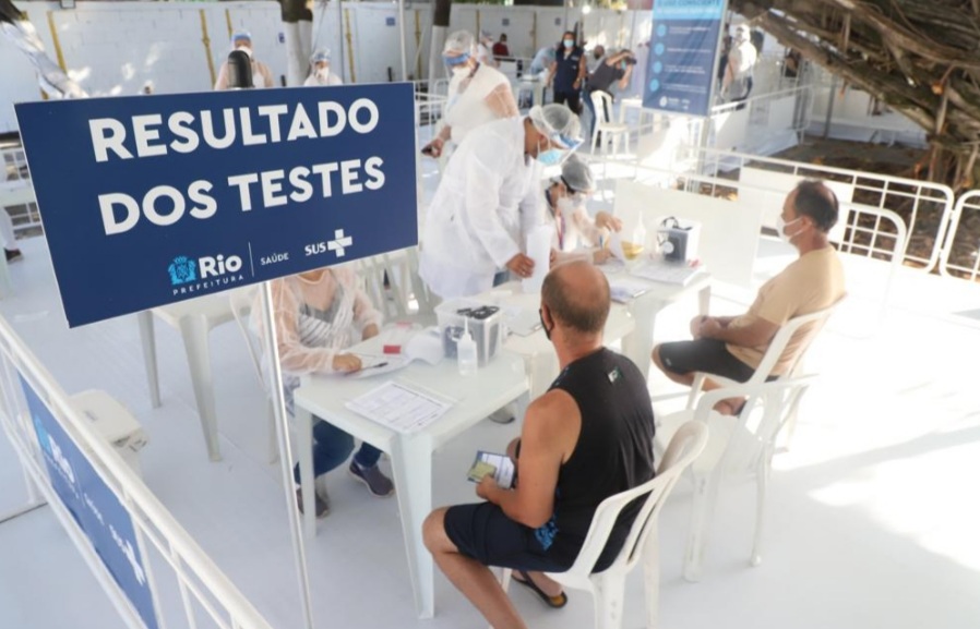 Cidade do Rio registra menor taxa de positividade para testes de Covid-19 do ano
