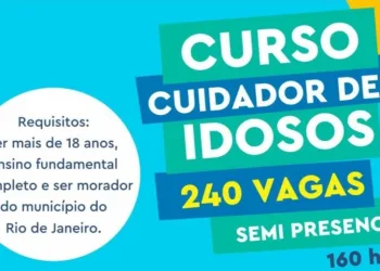 Prefeitura do Rio oferece 240 vagas para curso de cuidador de idosos