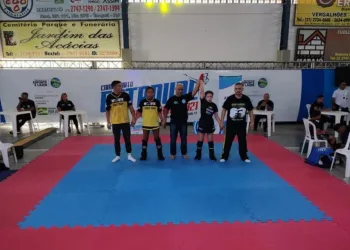 Alunos das Vilas Olímpicas participam do Campeonato Estadual de Kickboxing e garantem vaga no Campeonato Brasileiro
