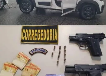 POLÍCIA APREENDE ARMAS E DINHEIRO DA MILICIA EM PEDRA DE GUARATIBA
