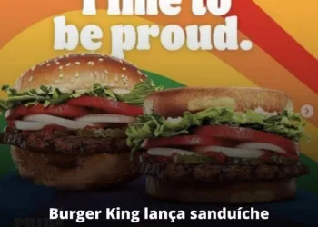 Burguer King lança sanduiche LGBTQIA+ com dois pães iguais