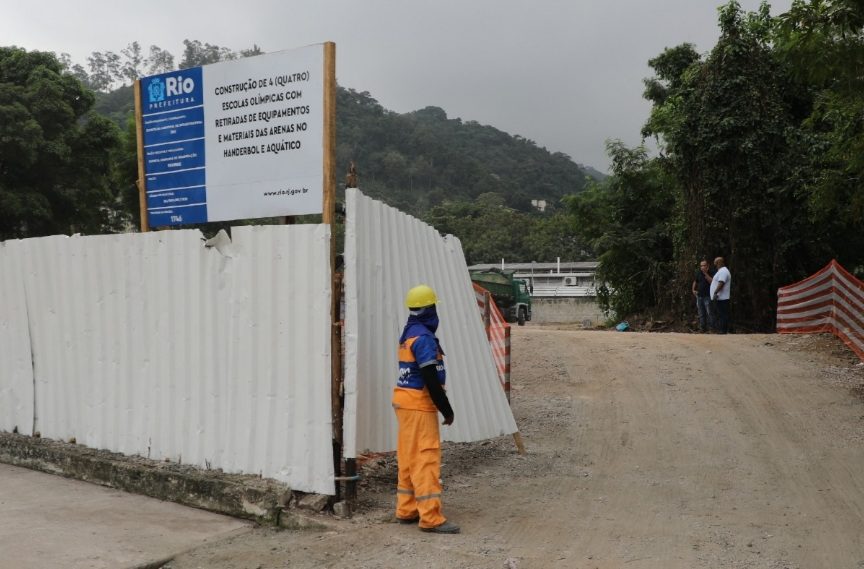 Legado Olímpico: Prefeitura inicia construção de quatro escolas na Zona Oeste com material da Arena do Futuro