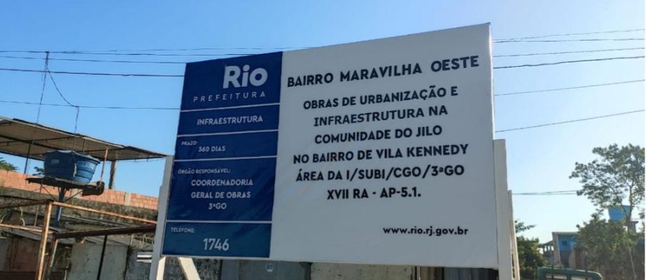 Prefeitura anuncia a chegada de investimentos em reurbanização na Zona Oeste