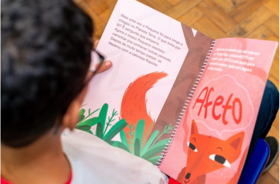 Secretaria de Educação distribui mais de 12 mil livros adaptados para alunos com baixa visão
