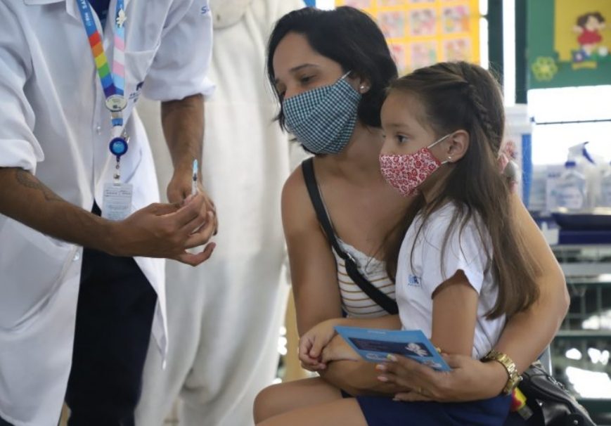 Covid-19: cidade do Rio inicia, nesta sexta-feira, a vacinação de crianças de 3 e 4 anos