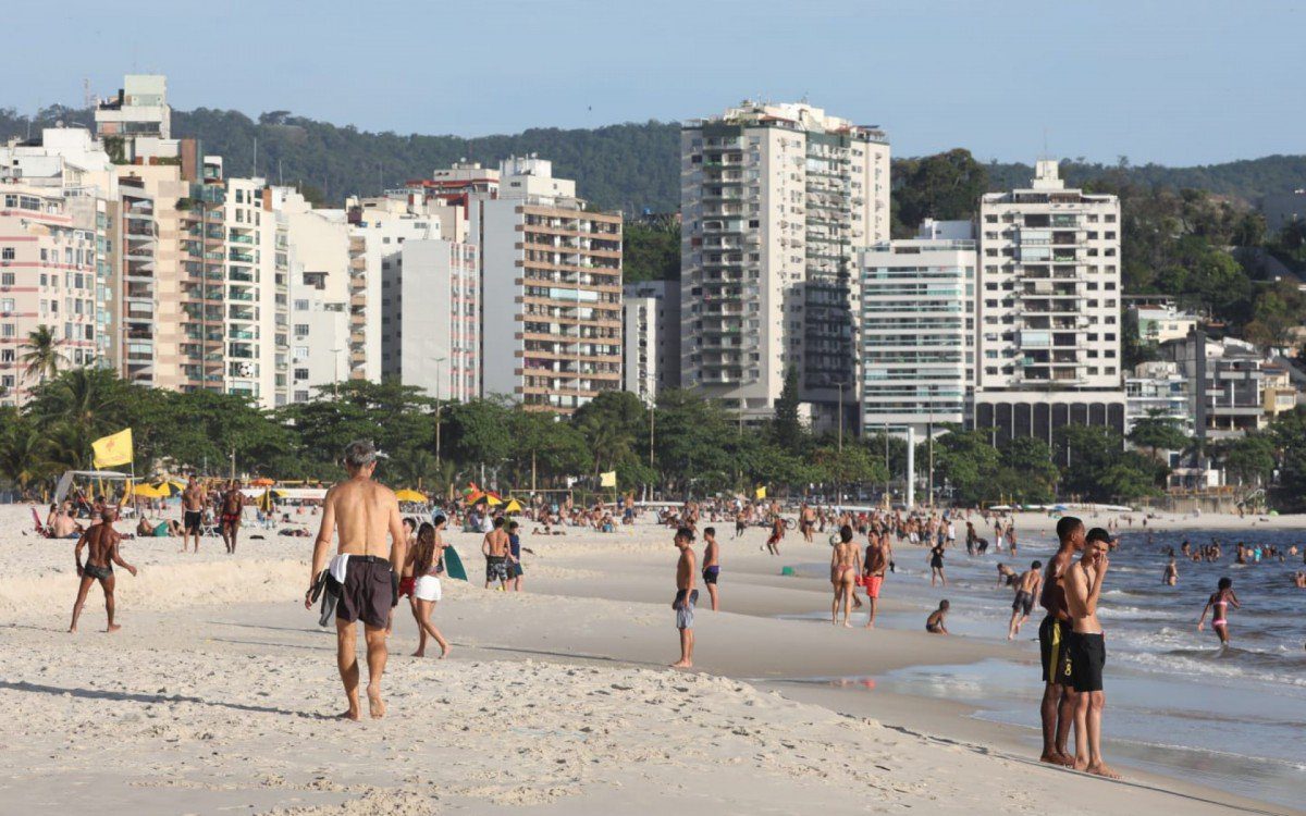 Frente fria deve chegar ao Rio no sábado trazendo queda nas temperaturas
