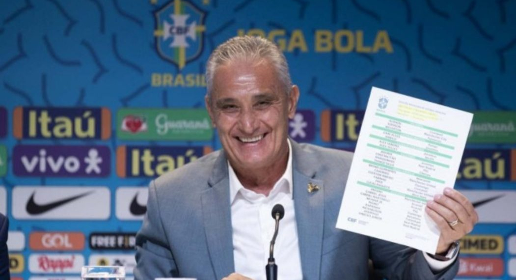DEFINIDO!: TITE CONVOCA OS 26 JOGADORES QUE VÃO EM BUSCA DO HEXA NO QATAR.